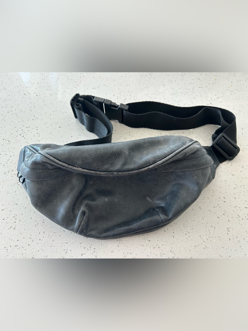 Hyer Goods Big Upcycled Leather Fanny Pack